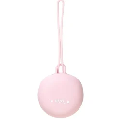 Porte sucettes en silicone rose