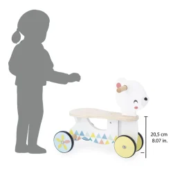 Porteur bébé ours blanc