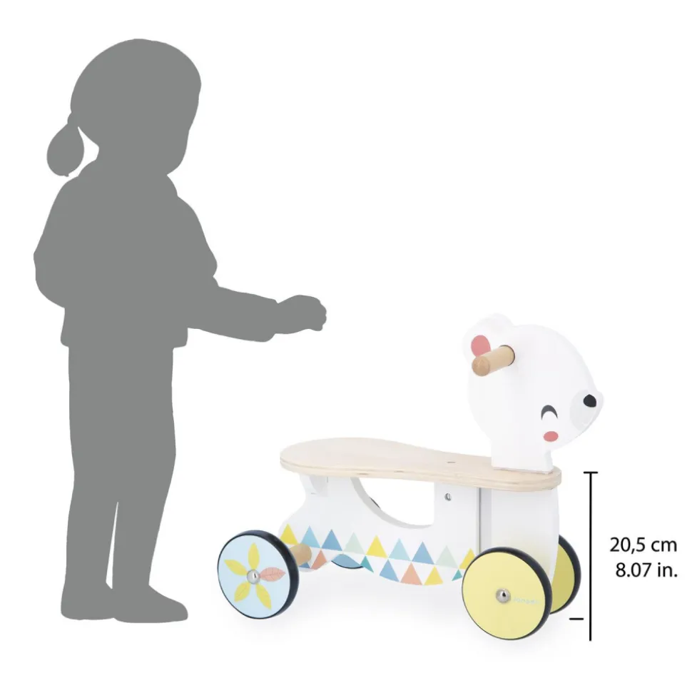 Porteur bébé ours blanc