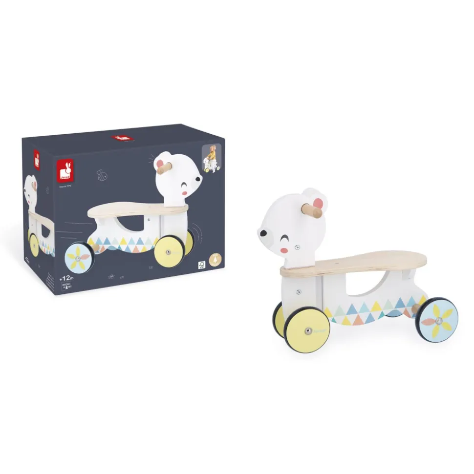 Porteur bébé ours blanc