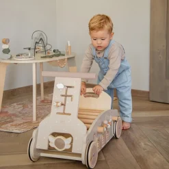 Porteur en bois 3 en 1 - nougat