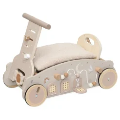 Porteur en bois 3 en 1 - nougat