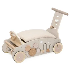 Porteur en bois 3 en 1 - nougat