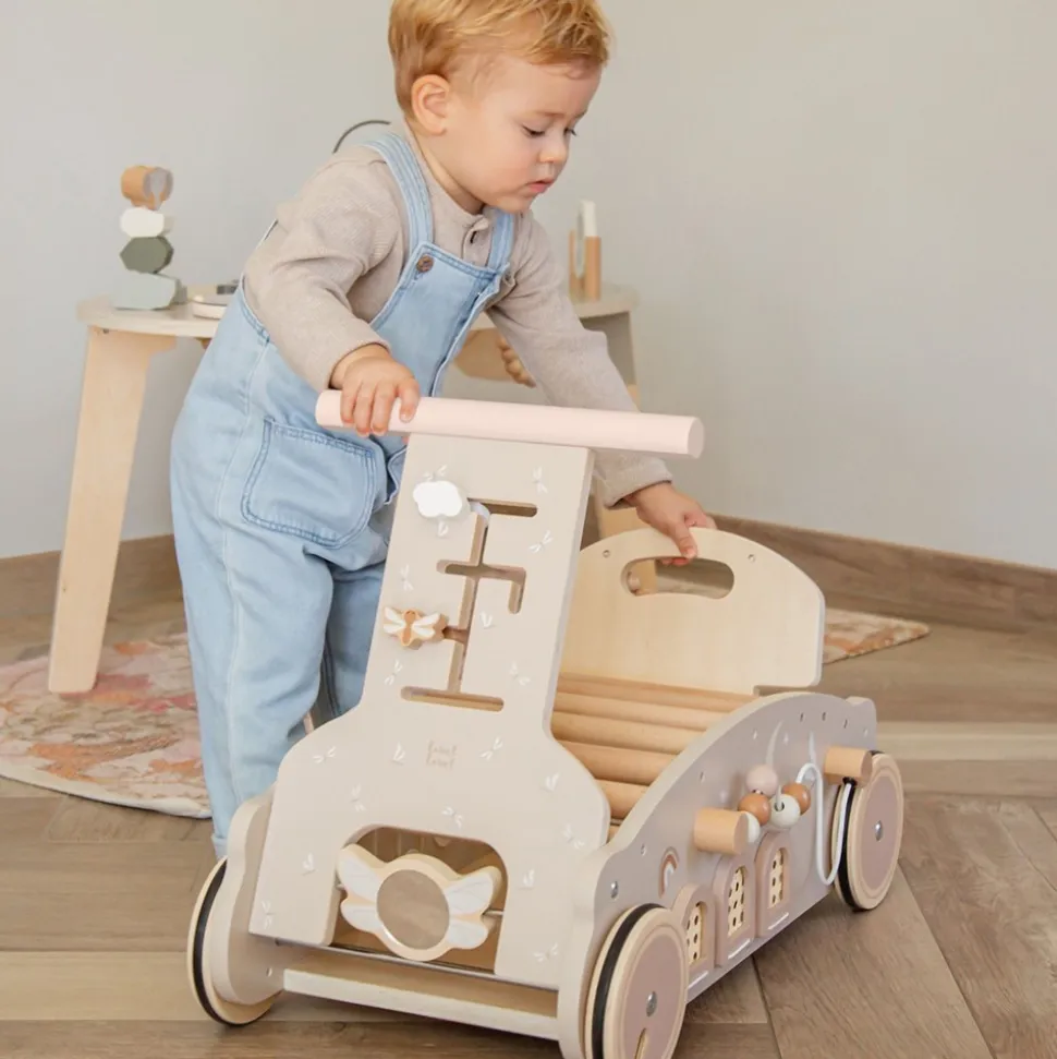 Porteur en bois 3 en 1 - nougat