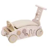 Porteur en bois 3 en 1 - rose