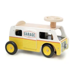 Porteur en bois 2 en 1 van / garage
