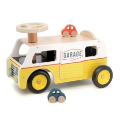 Porteur en bois 2 en 1 van / garage