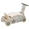 Porteur en bois 3 en 1 - vert olive
