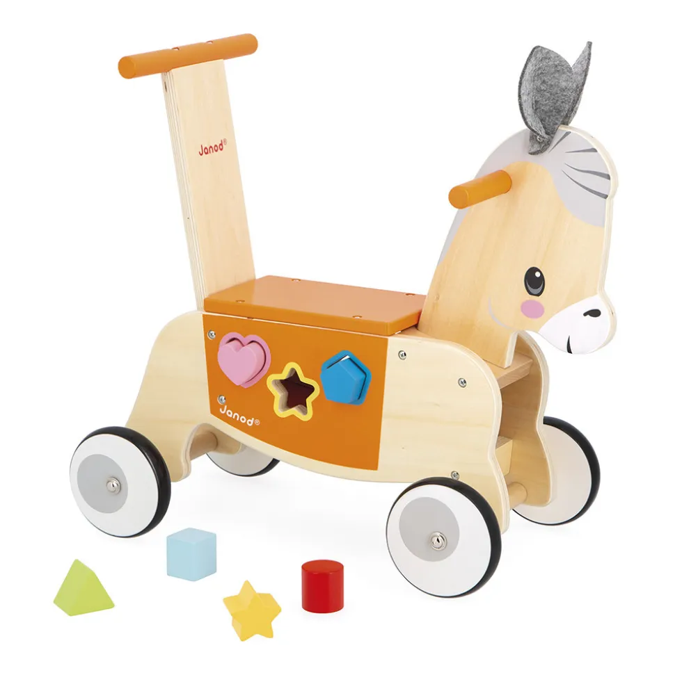 Porteur en bois âne