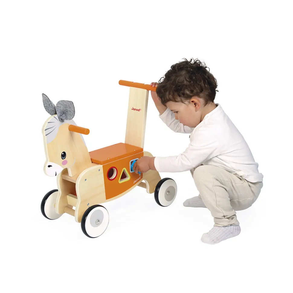 Porteur en bois âne