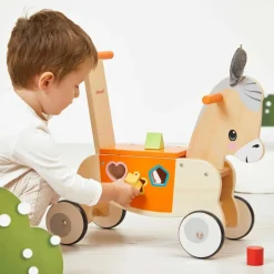Porteur en bois âne