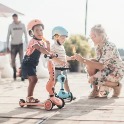 Porteur 2 en 1 évolutif en trottinette highwaykick 1 pêche