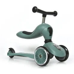 Porteur 2 en 1 évolutif en trottinette highwaykick 1 vert forest