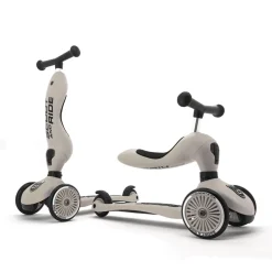 Porteur 2 en 1 évolutif en trottinette highwaykick 1 beige