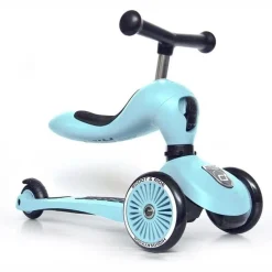 Porteur 2 en 1 évolutif en trottinette highwaykick 1 blueberry