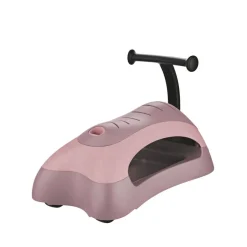 Porteur - trotteur 2 en 1 ecologic framboise