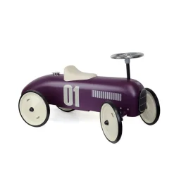 Porteur voiture vintage aubergine