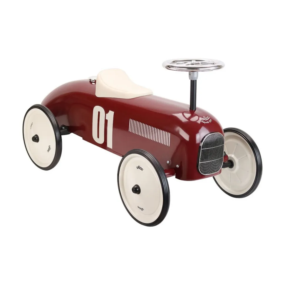 Porteur voiture vintage bordeaux