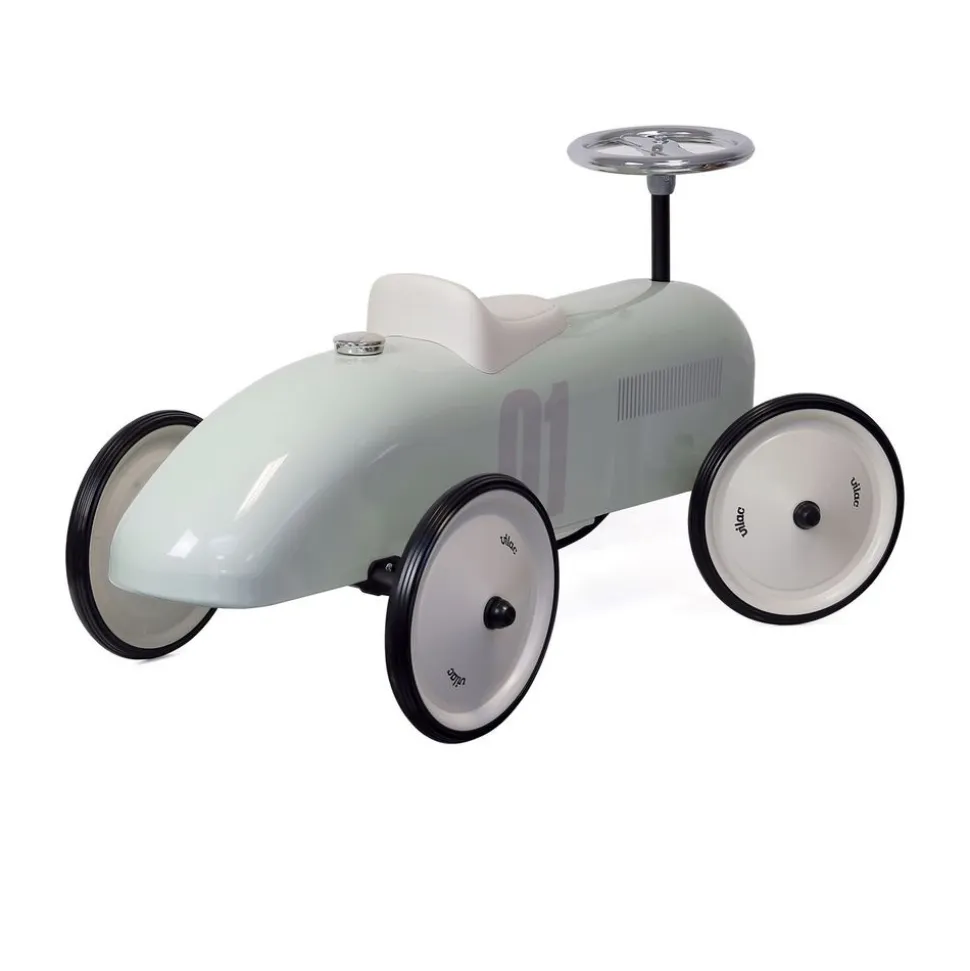Porteur voiture vintage sauge