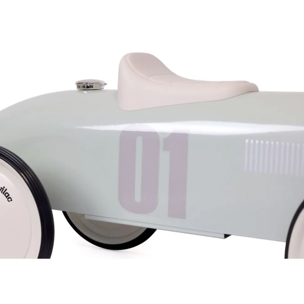 Porteur voiture vintage sauge