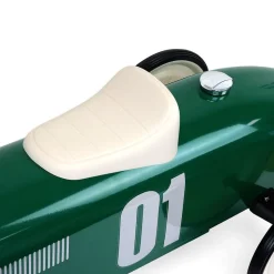 Porteur voiture vintage vert so british