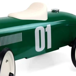 Porteur voiture vintage vert so british