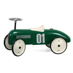 Porteur voiture vintage vert so british