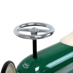 Porteur voiture vintage vert so british