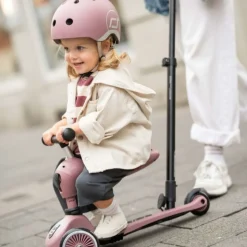 Porteur évolutif en trottinette highwaykick 1 push&go wildberry