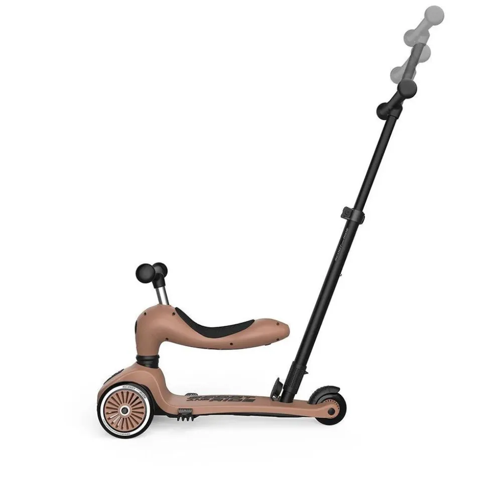 Porteur évolutif en trottinette highwaykick 1 mocha