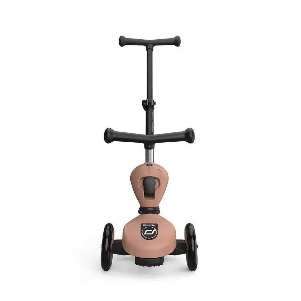 Porteur évolutif en trottinette highwaykick 1 mocha