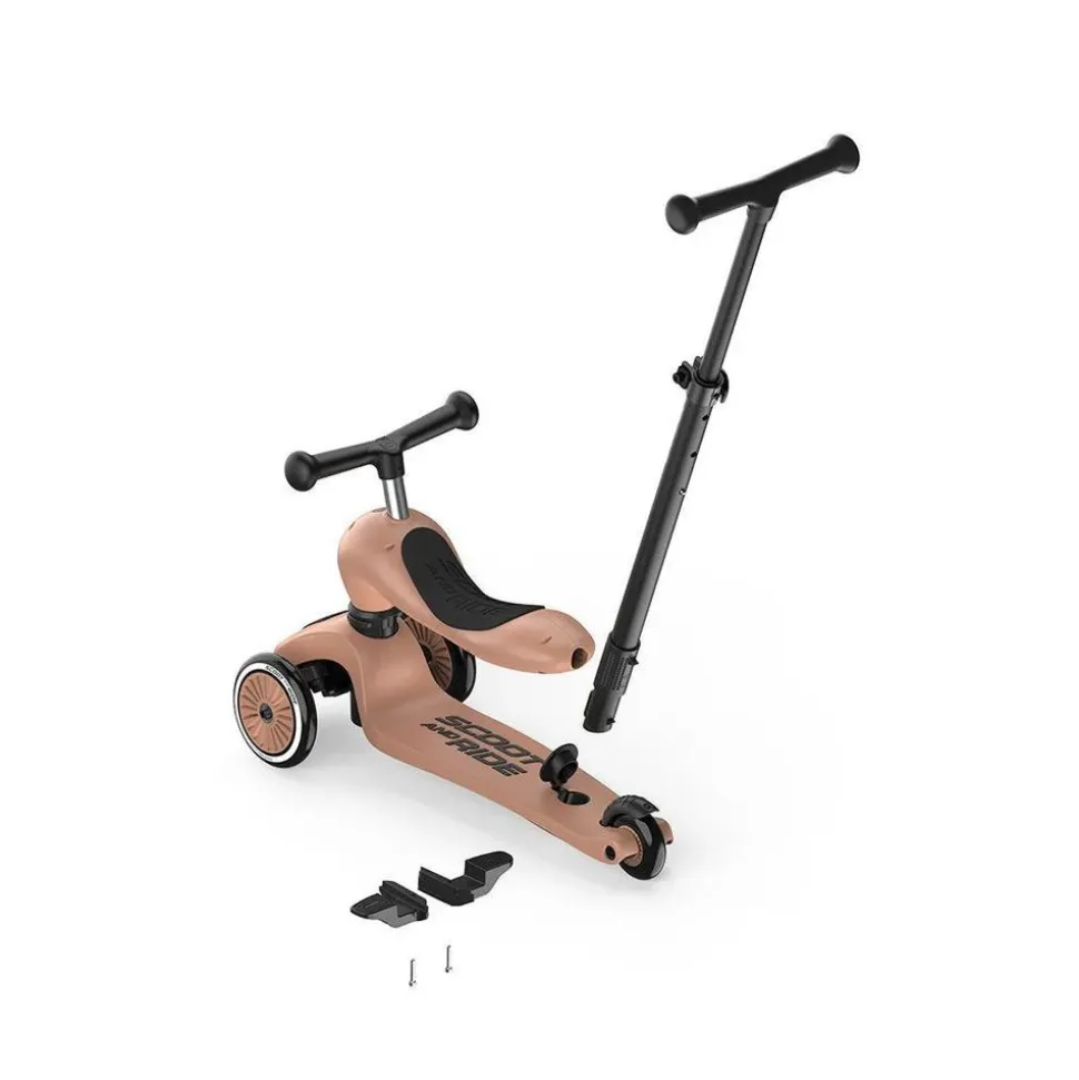 Porteur évolutif en trottinette highwaykick 1 mocha
