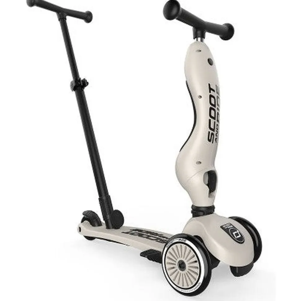 Porteur évolutif en trottinette highwaykick 1 push&go beige