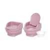 Pot bébé trône rose