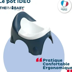 Pot d'apprentissage ideo bleu nuit