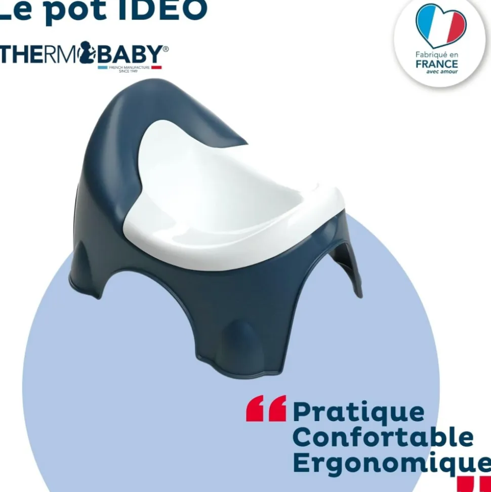 Pot d'apprentissage ideo bleu nuit