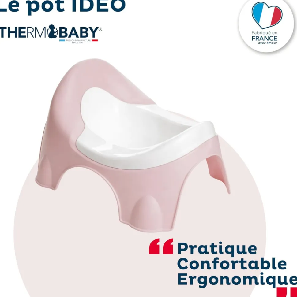 Pot d'apprentissage ideo rose câlin