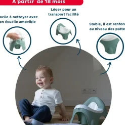 Pot d'apprentissage ideo vert sauge