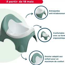 Pot d'apprentissage ideo vert sauge