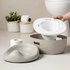 Pot d'apprentissage potty 3 en 1 beige