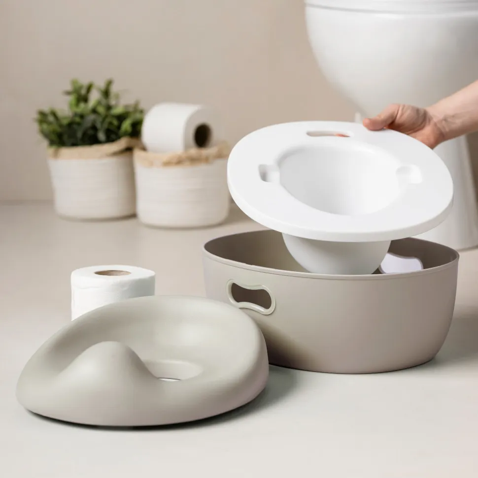 Pot d'apprentissage potty 3 en 1 beige