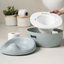 Pot d'apprentissage potty 3 en 1 vert sauge