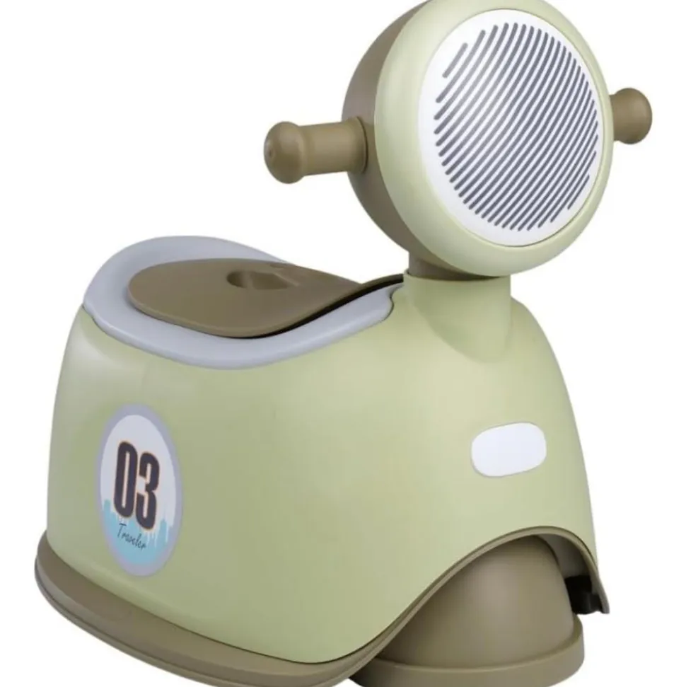 Pot enfant scooter vert olive