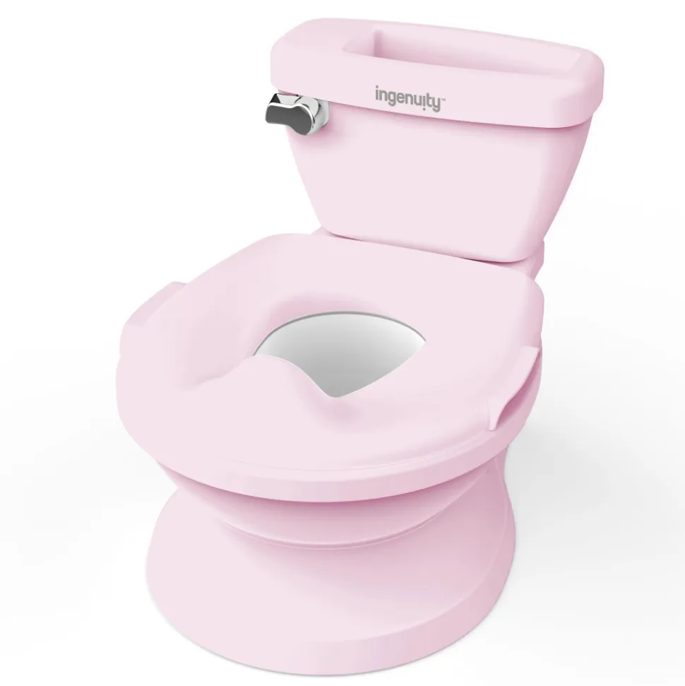 Pot 2-en-1 pour bébé avec réducteur, rose