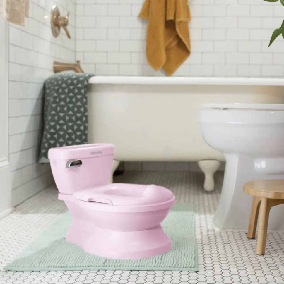 Pot 2-en-1 pour bébé avec réducteur, rose