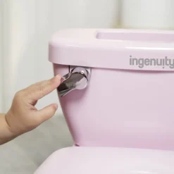 Pot 2-en-1 pour bébé avec réducteur, rose