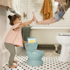Pot 2-en-1 pour bébé avec réducteur, vert