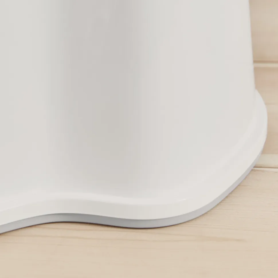 Pot fauteuil blanc et gris