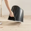 Pot fauteuil noir