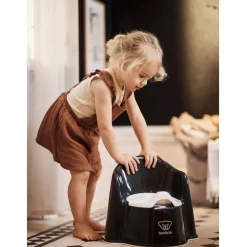 Pot fauteuil noir